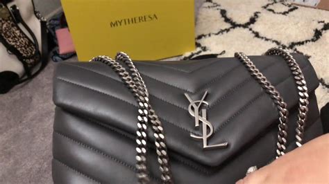 mytheresa ysl borse|Unboxing YSL LouLou Bag from MyTheresa .